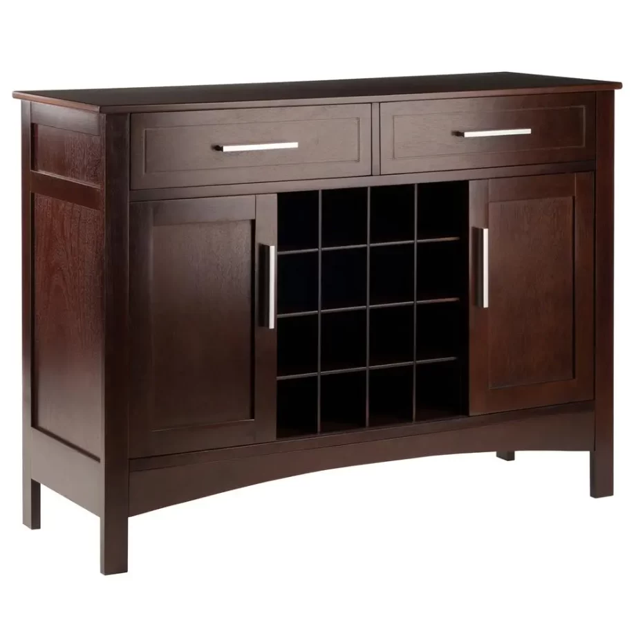 Gordon Buffet Cabinet/Sideboard Cappuccino Finish