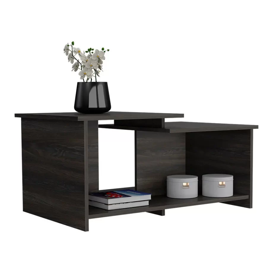 Leanna 3 Coffee Table, Lower Open Shelf