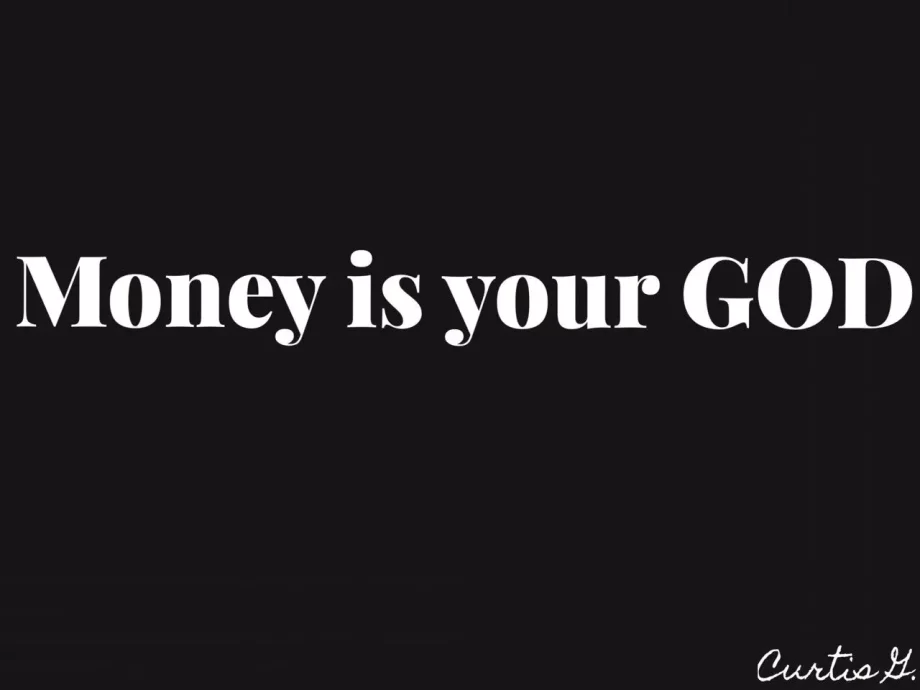 Crop Top - Money Is Your God