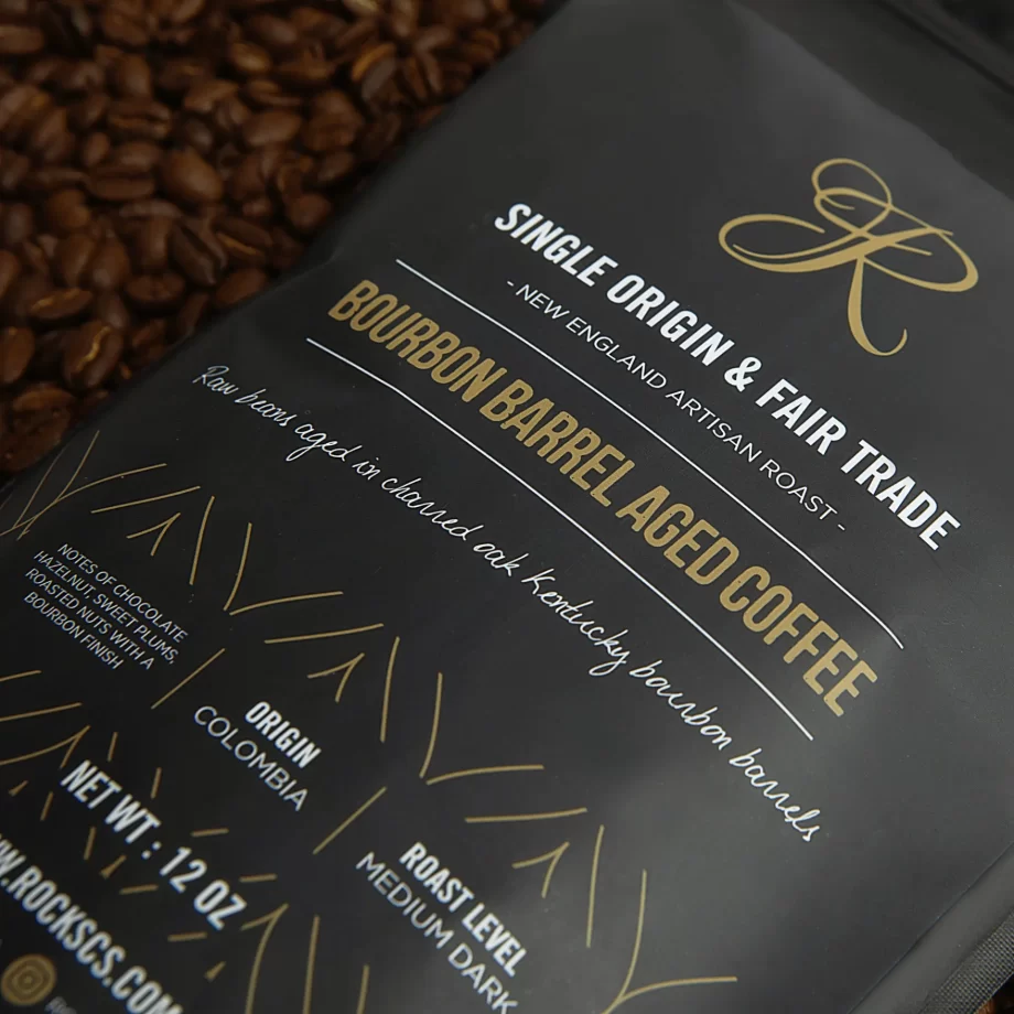 Bourbon Barrel Aged Coffee - 12 Oz Bag