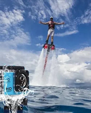 All PRO Action Sports Camera With 1080P HD And WiFi 18 PCS Of Accessory Included