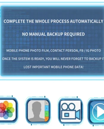 EZ SmartPhone Auto Picture and Data Backup Cube