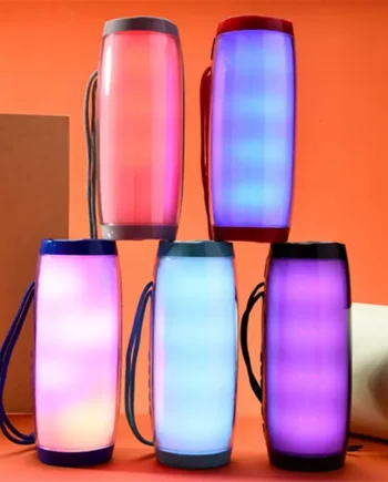 Rainbow LED Bluetooth Speakers In Vibrant Colors